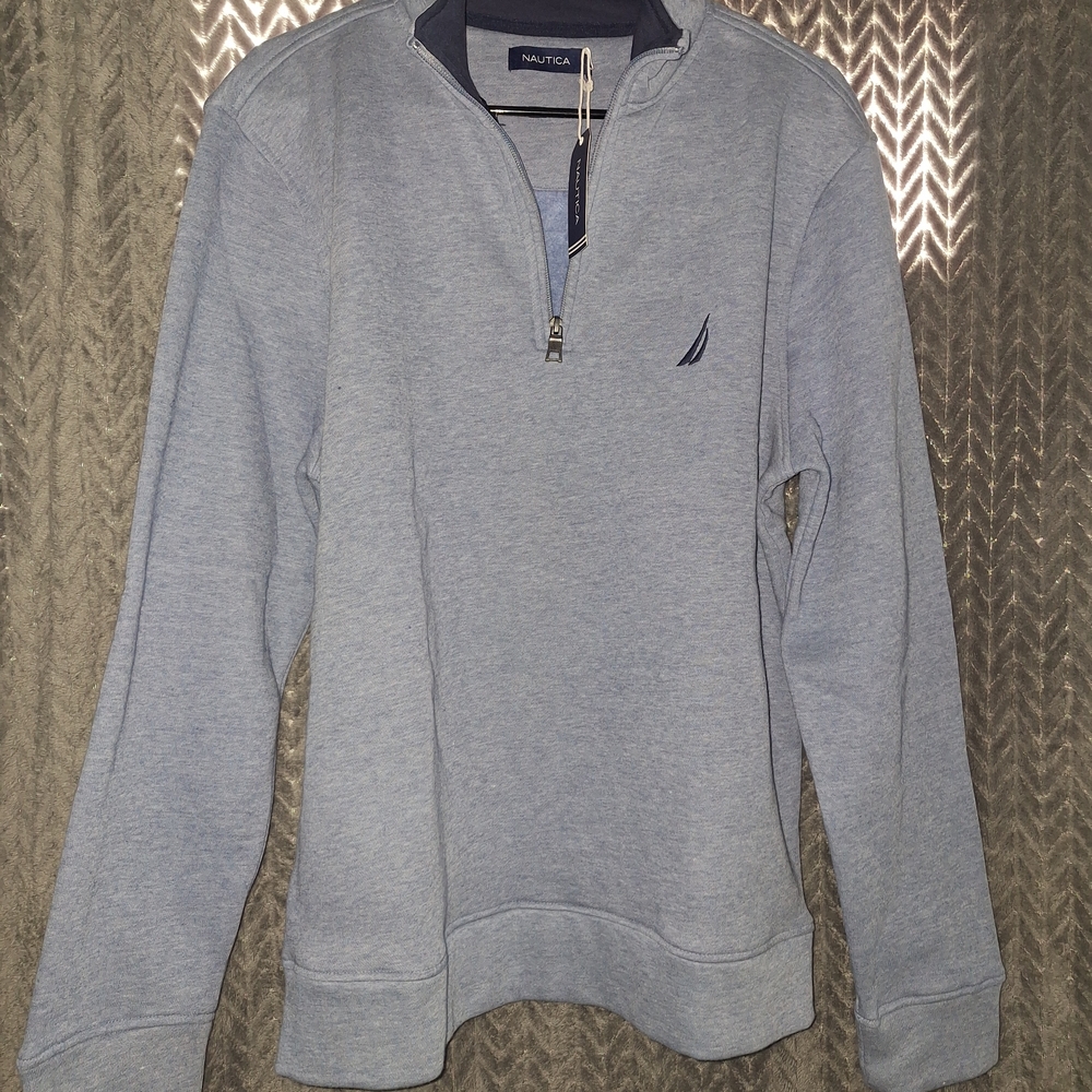 Nautica Men's Light Gray Sweater